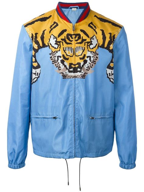 gucci star bomber|Gucci bomber jacket tiger.